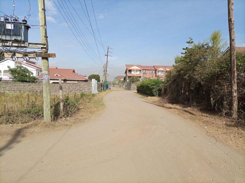 1/4 acre plot for sale at Naka near Escape Lounge church