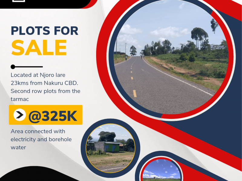 1/8 acre Plots for sale at Njoro Bagaria